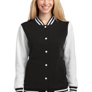 Sport-Tek Damen-Collegejacke aus Fleece