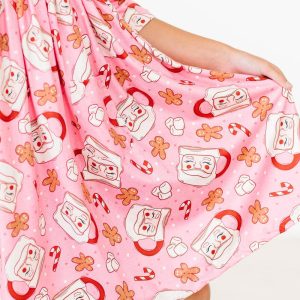 Christmas Cookies Kleid mit schwingendem Rock – Taschen