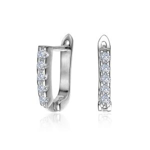 Beautiful 13mm 7733302231100 Creolen – Zirkonia, U-förmig, klar