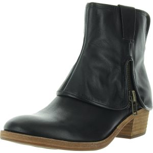 Stiefeletten – mit Reißverschluss, Leder