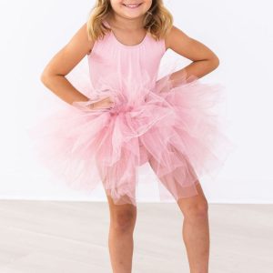 Vintage Tank Ballettbody mit Tutu – Rosa