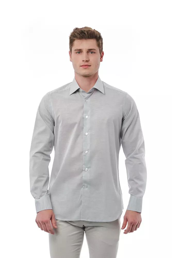 Bagutta Herren-Baumwollhemd – 7278757445692