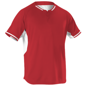 Alleson 2 Baseball Trikot – Knöpfe, Kinder/Jugend