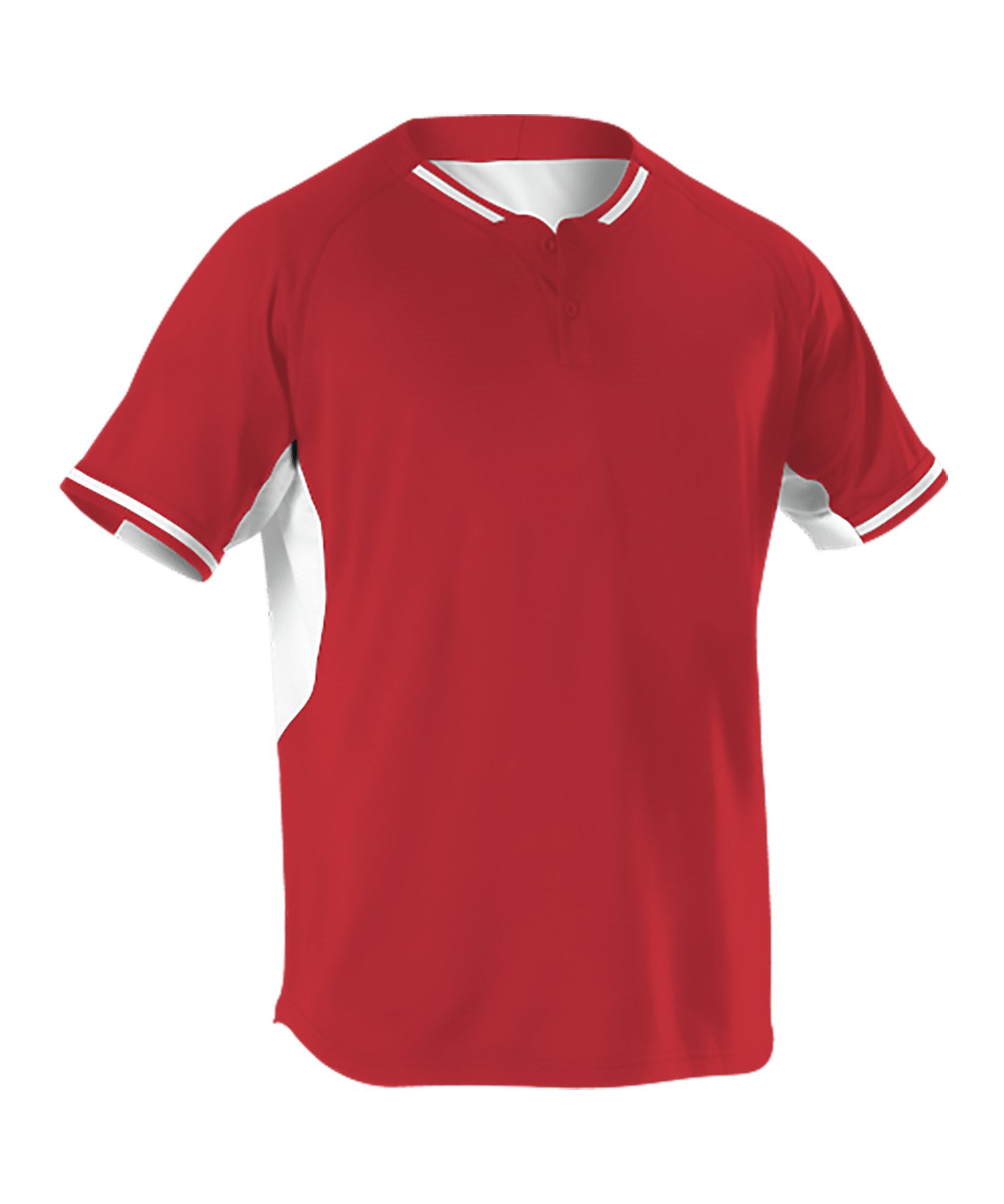 Alleson 2 Baseball Trikot – Knöpfe, Kinder/Jugend
