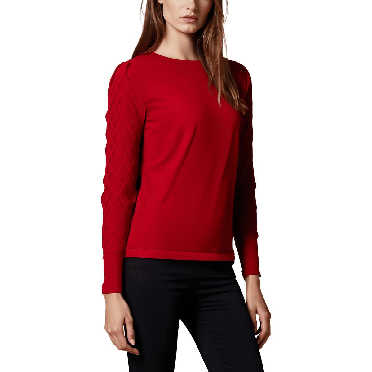 Pullover – unifarben, gestrickt, Pullover