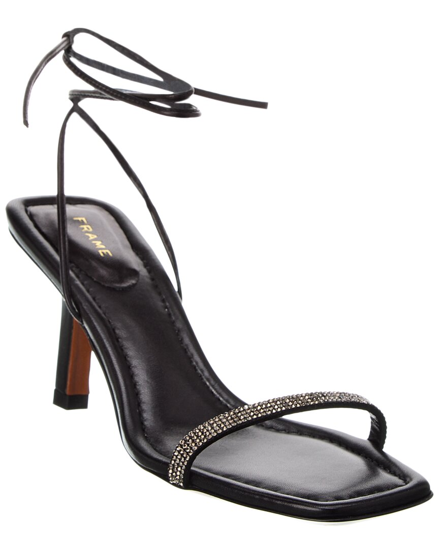 FRAME Denim Le Ozzie Leder-Schnürsandale