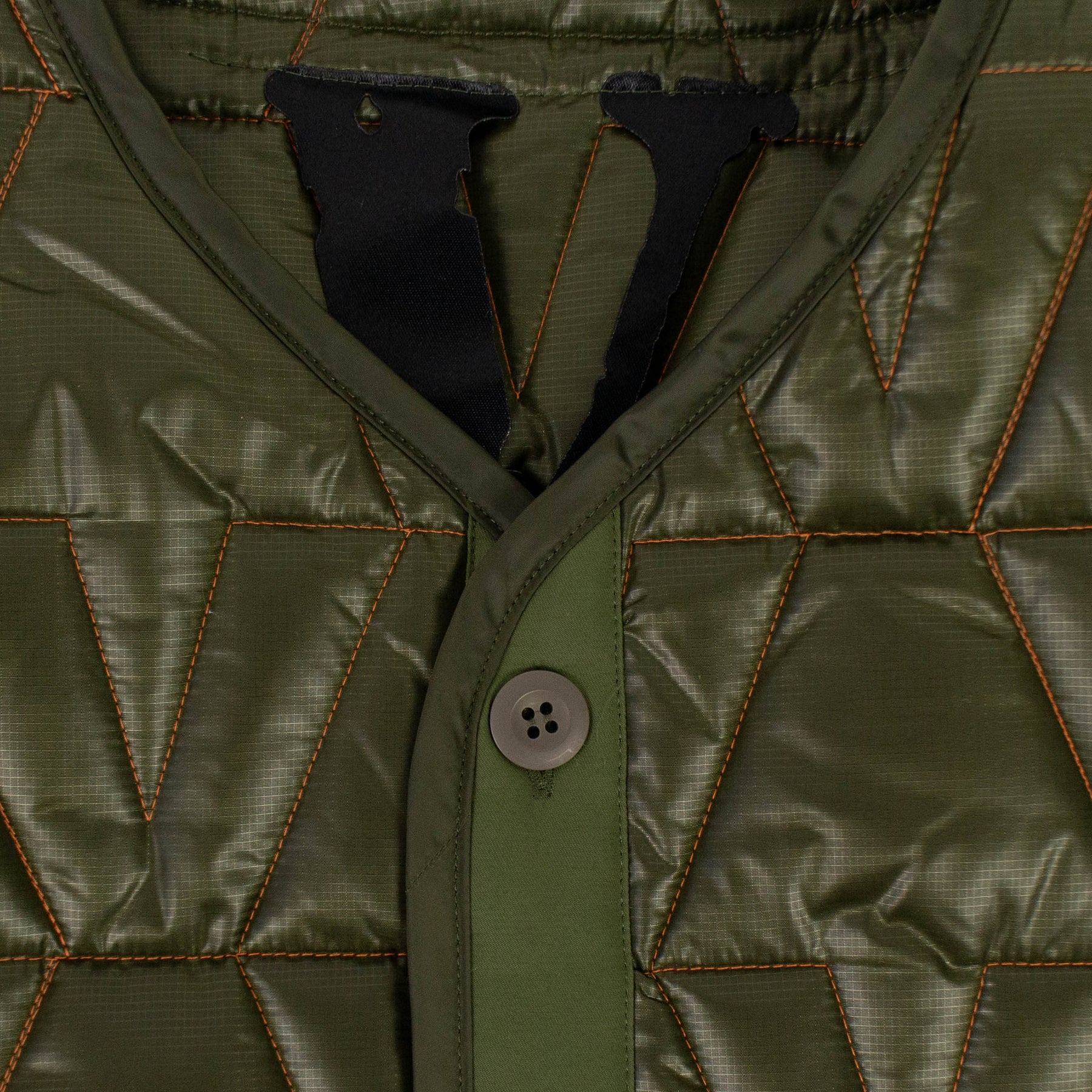Vlone gesteppte Jacke in Grün