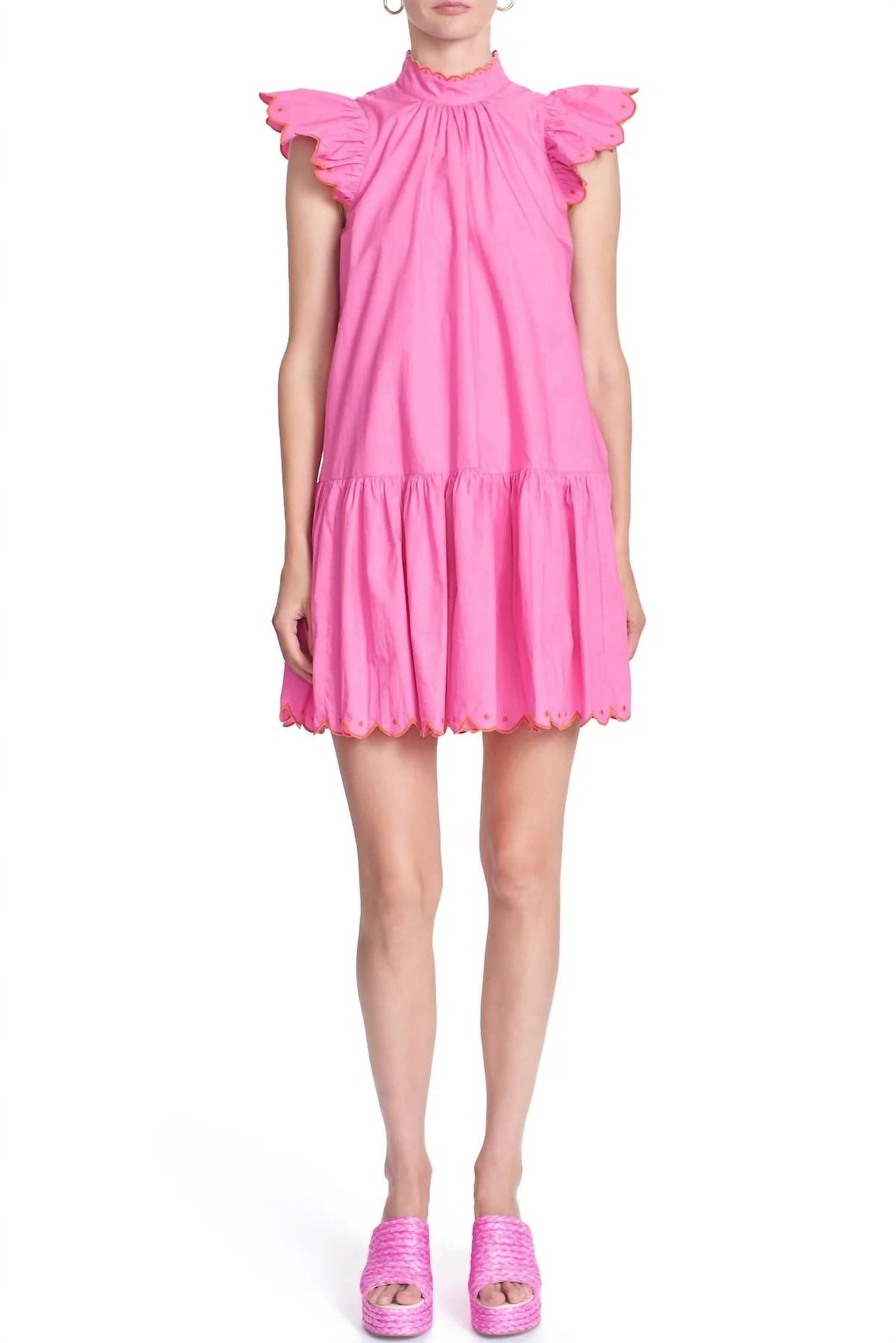 Charlotte Kleid in Orchid