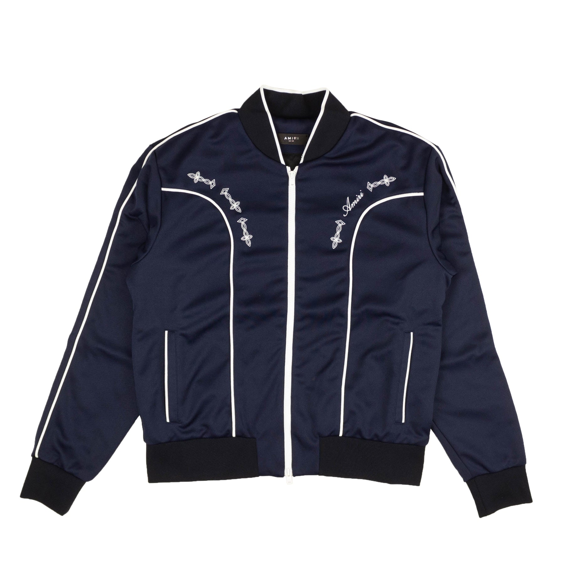 Amiri Western Trainingsjacke in Marineblau