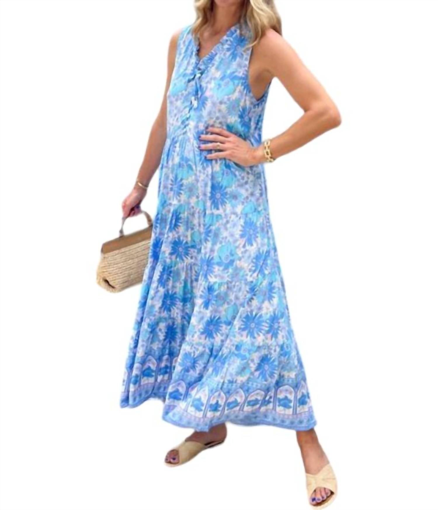 Kaia Kleid in Blue Lilac