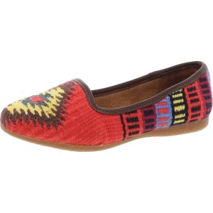 Giselle Loafer – Leder, Strick