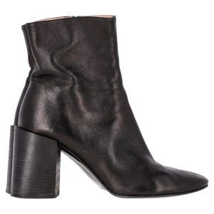 Acne Studios Saul Stiefeletten aus schwarzem Leder