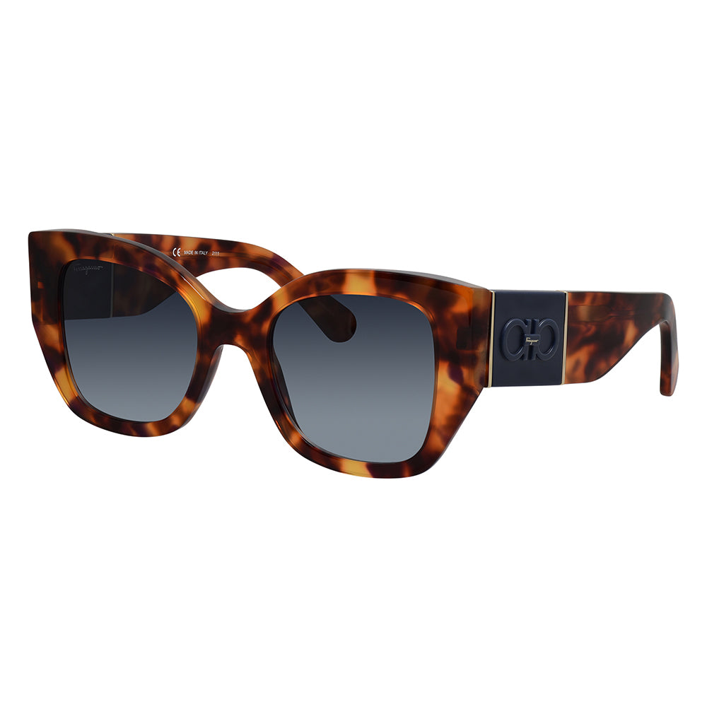 Salvatore Ferragamo SF 1045S 609 quadratische Damen-Sonnenbrille, 51 mm