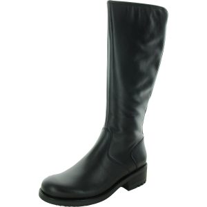 Huxley kniehohe Stiefel – Leder, Reißverschluss