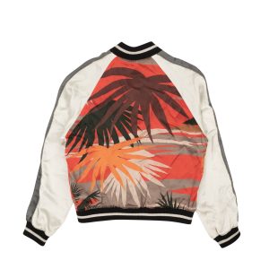 Rote Hawaiian Souvenir Jacke