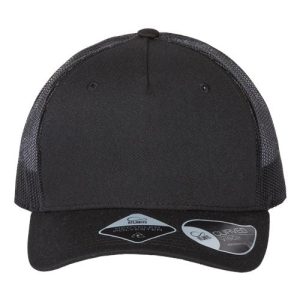 Atlantis Headwear Kappe – nachhaltige Ausführung, fünfteilig, Trucker-Stil