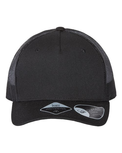Atlantis Headwear Kappe – nachhaltige Ausführung, fünfteilig, Trucker-Stil