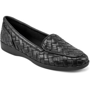 SEDEVITT19 flache Schuhe aus geflochtenem Leder