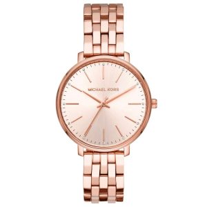 Michael Kors Pyper MK3897 Damen-Quarzuhr – Roségoldfarben, 38 mm