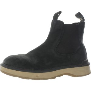 Hi-Line wasserdichte Leder-Chelsea-Stiefel