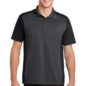 Sport-Tek Sport-Wick Damen-Poloshirt aus Mikropiqué im Colorblock-Design – ST652