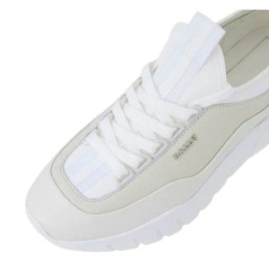 Bally Bikki 6234205 US 12 Sneaker – glattes Lammleder, Herren, Weiß