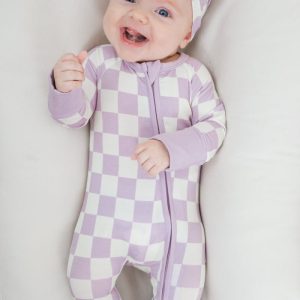 PERIWINKLE CHECKS Dream-Strampler
