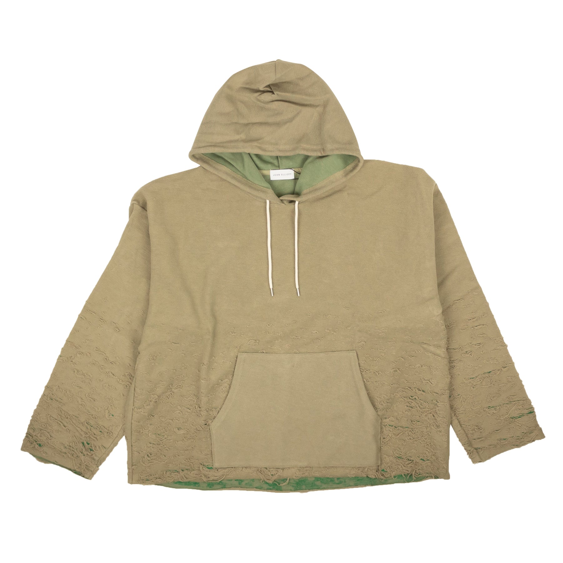 Shark Kelly Reverse Kapuzenpullover – Ausbrenner-Optik, Grau