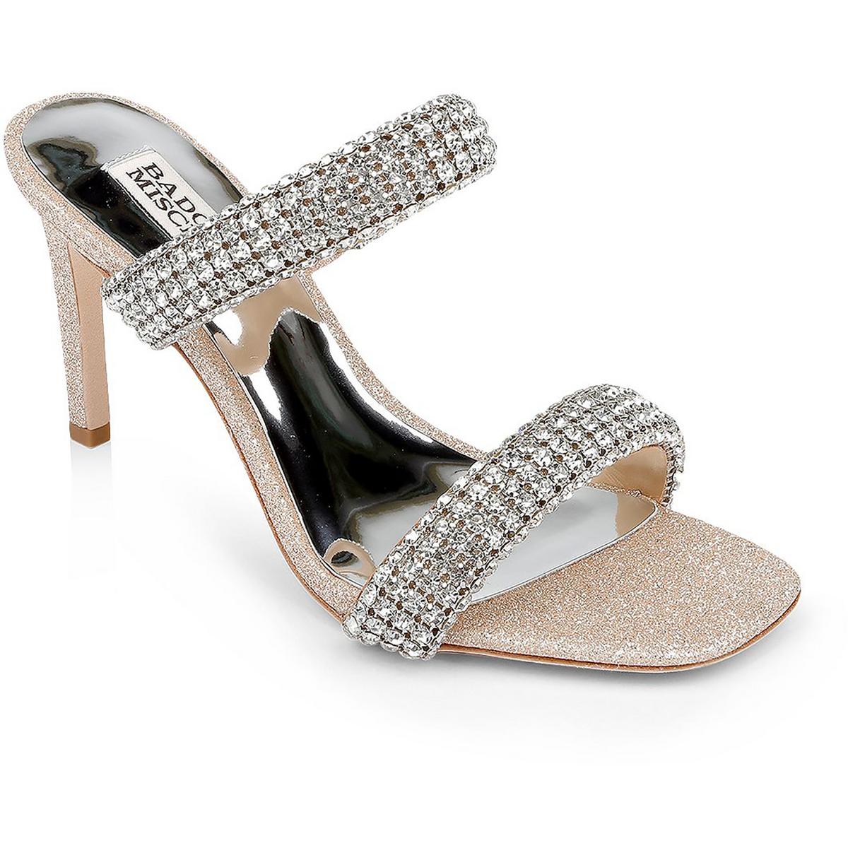 Sade verzierte Leder-Absatzschuhe
