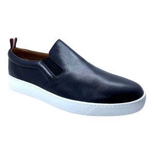 Bally Bently 6230475 Nappa Sneaker – Leder, Herren, Lammleder, Tintenblau