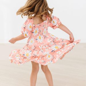 Daisy Darling Kleid – gesmokt, Rüschen