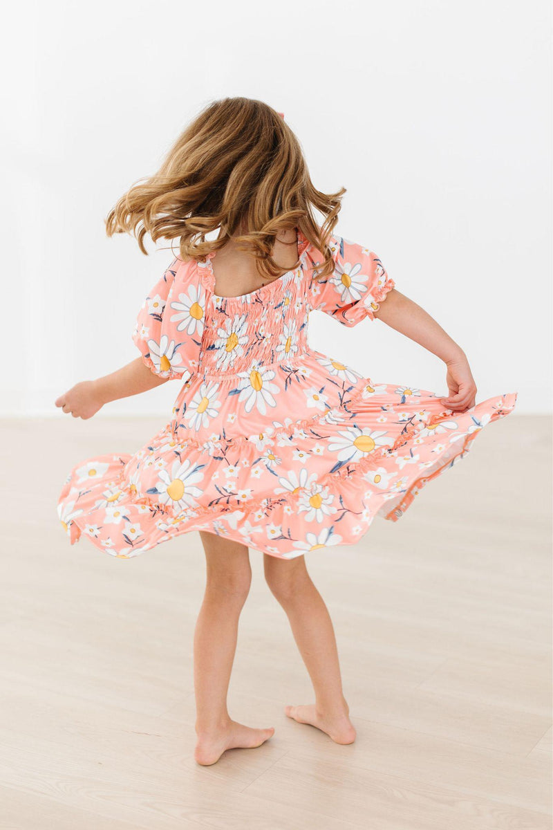Daisy Darling Kleid – gesmokt, Rüschen