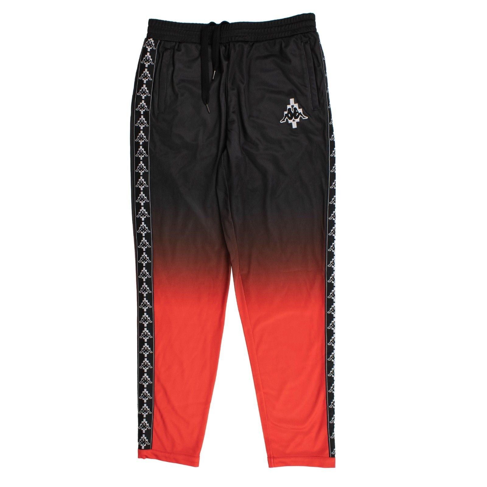Marcelo Burlon Kappa Hose mit Farbverlauf in Schwarz-Rot