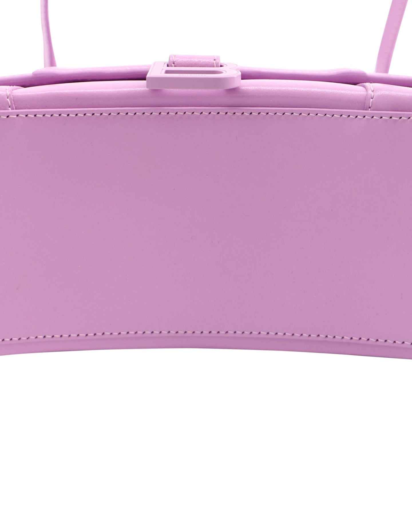 Balenciaga Hourglass Tasche aus Kalbsleder – Pastelllila – 7733771567164