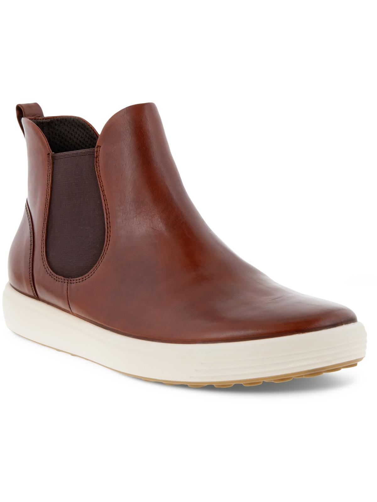 Damen-Leder-Chelsea-Stiefeletten