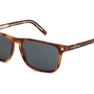 Ermenegildo Zegna EZ0173 52A 58 mm Sonnenbrille – rechteckige Form