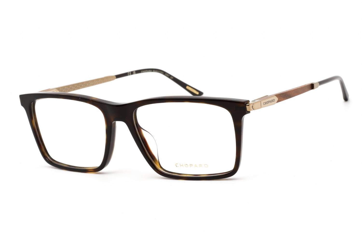 Chopard VCH343 0722 55 mm Brille – rechteckige Form