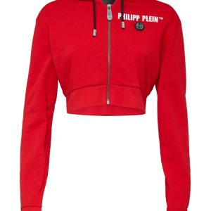 Crystal Fringe Sweatjacke mit Kapuze – 7644975104060