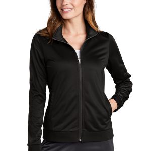 Sport-Tek Tricot Damen-Trainingsjacke