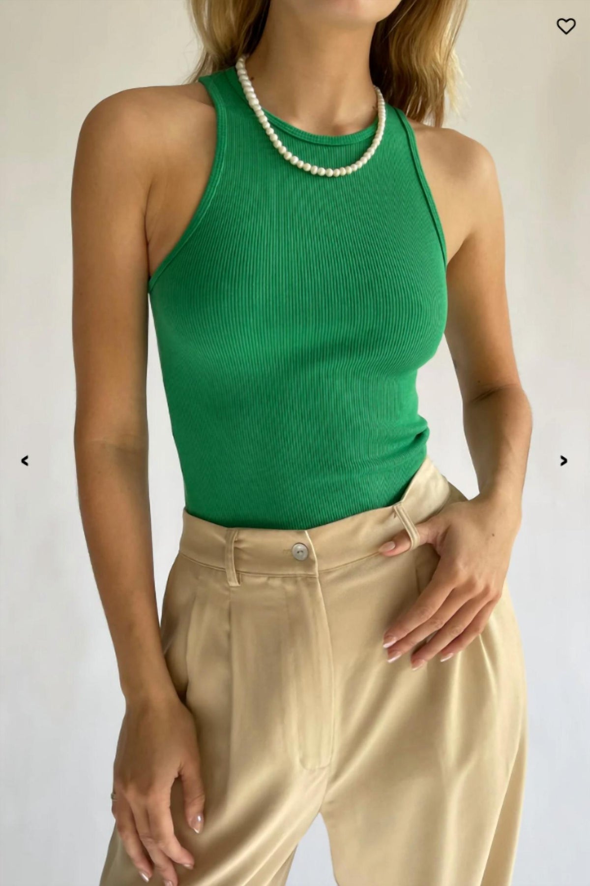 Geripptes Tanktop – Ivy