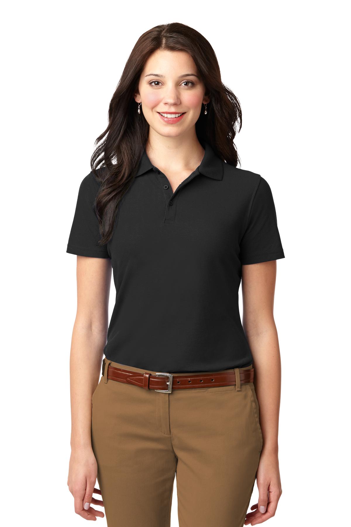 Port Authority fleckenabweisendes Damen-Poloshirt – L510