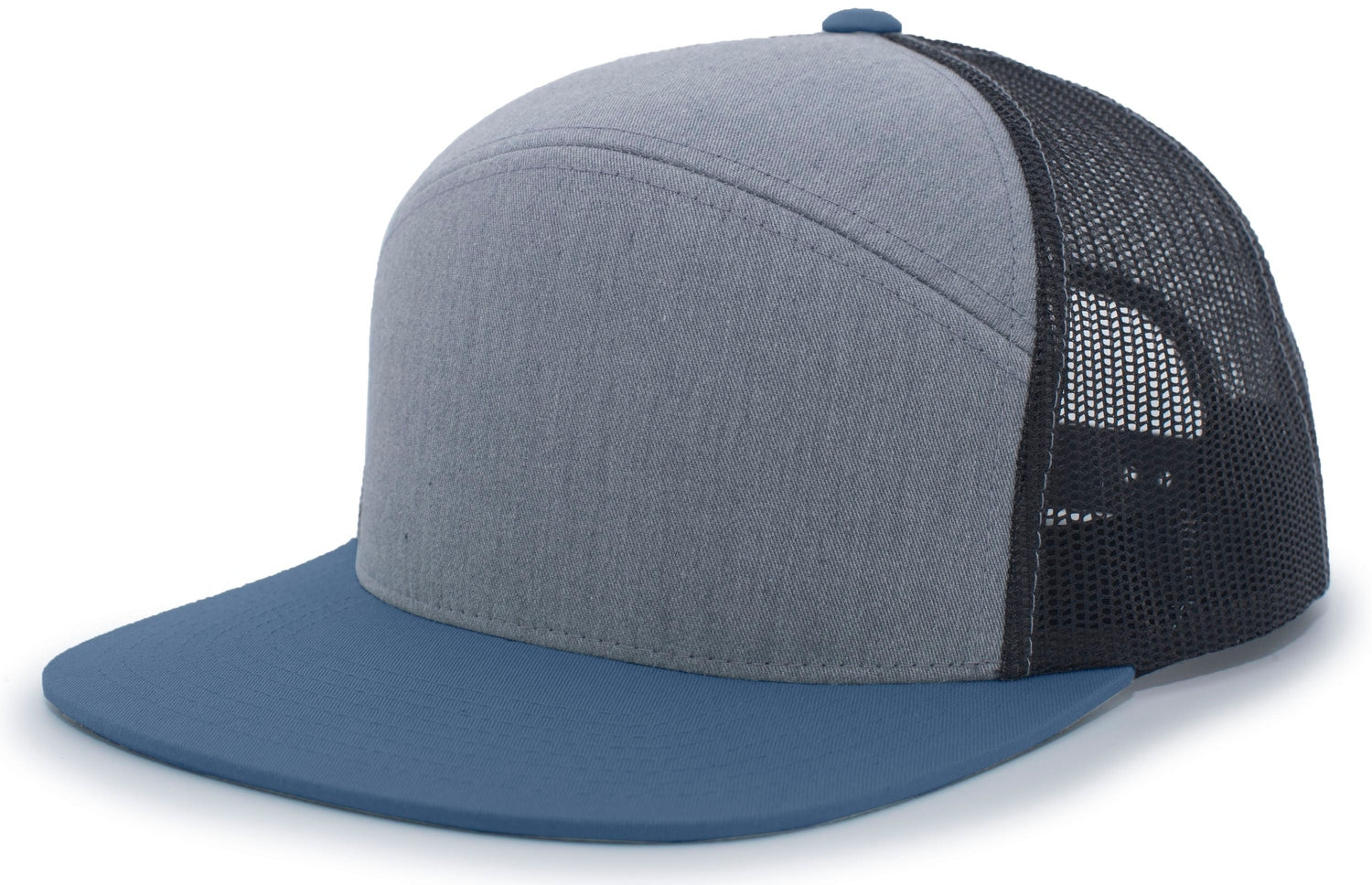 Pacific Headwear 6-Panel Arch Trucker-Cap mit Snapback-Verschluss
