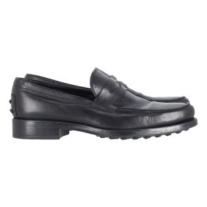 Tod’s Penny-Loafer aus schwarzem Leder