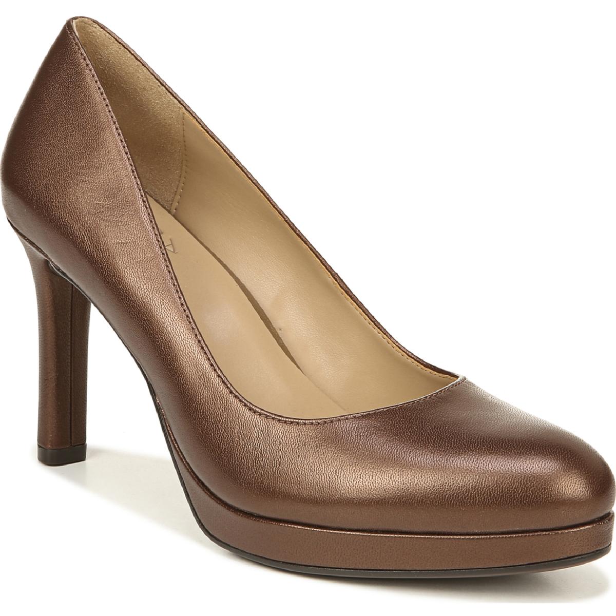 Teresa Plateau-Absatzschuhe mit runder Zehenpartie und Komfort-Innensohle