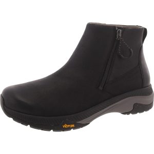 MARGO Stiefeletten – runde Zehenpartie, Leder