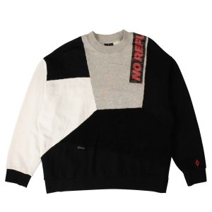 Color Block Sweatshirt – Schwarz