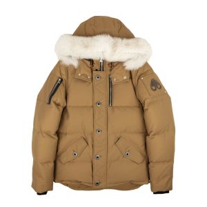 Waxie braune Herren-Reißverschlussjacke – 3Q