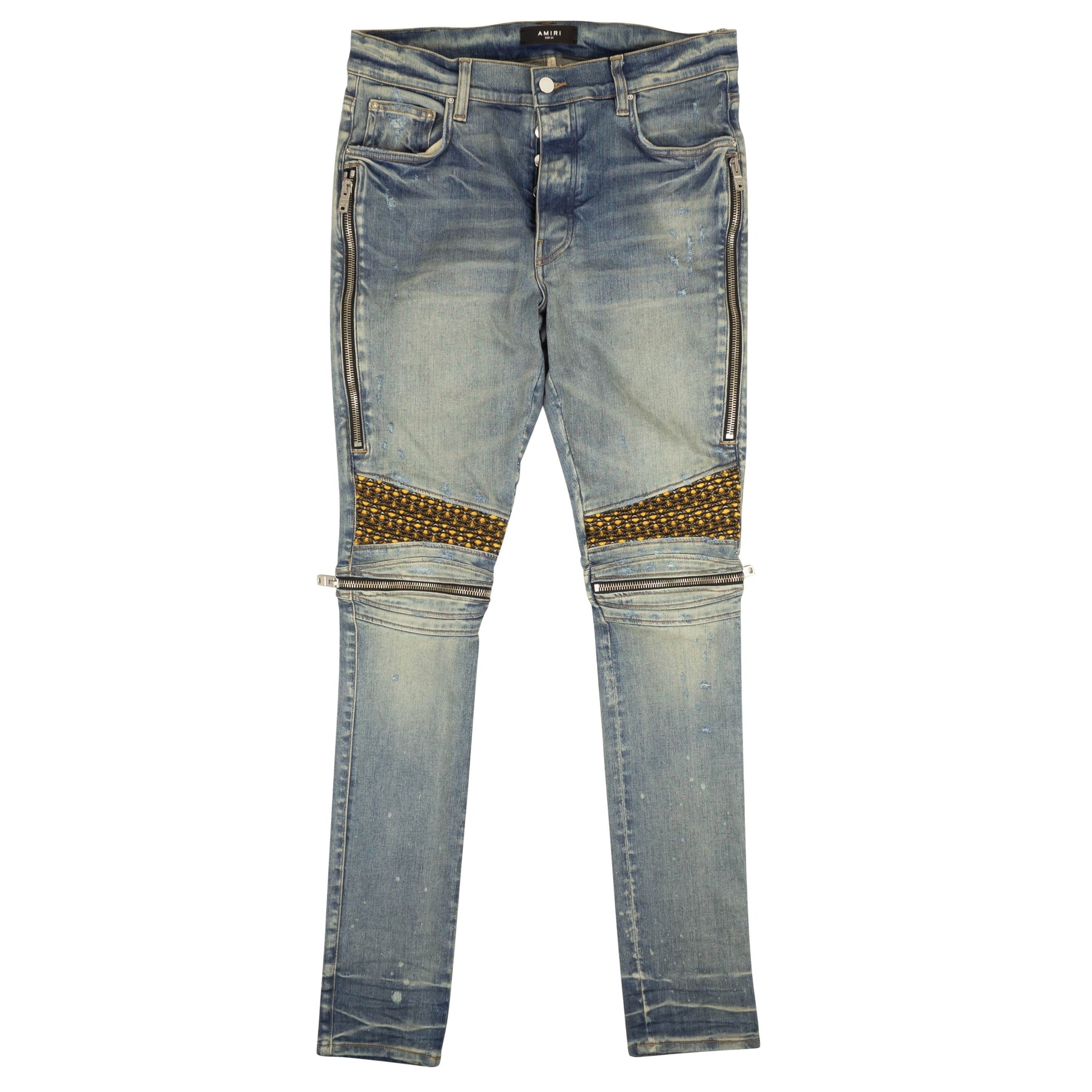 Amiri MX2 Velvet PJ Jeans in Clay Indigo