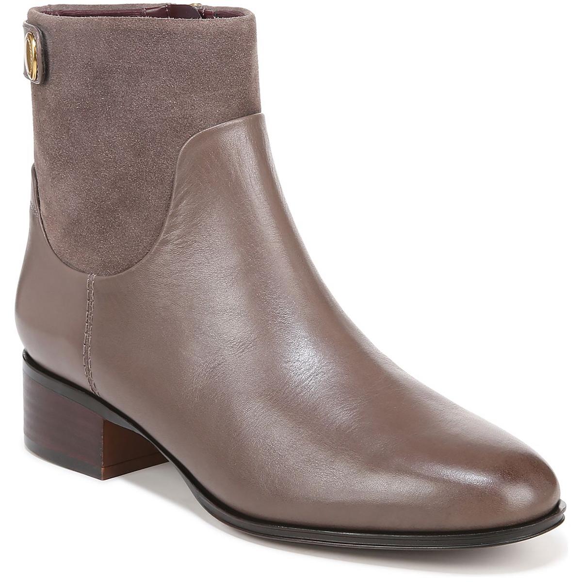 Jessica Leder-Stiefeletten im Westernstil