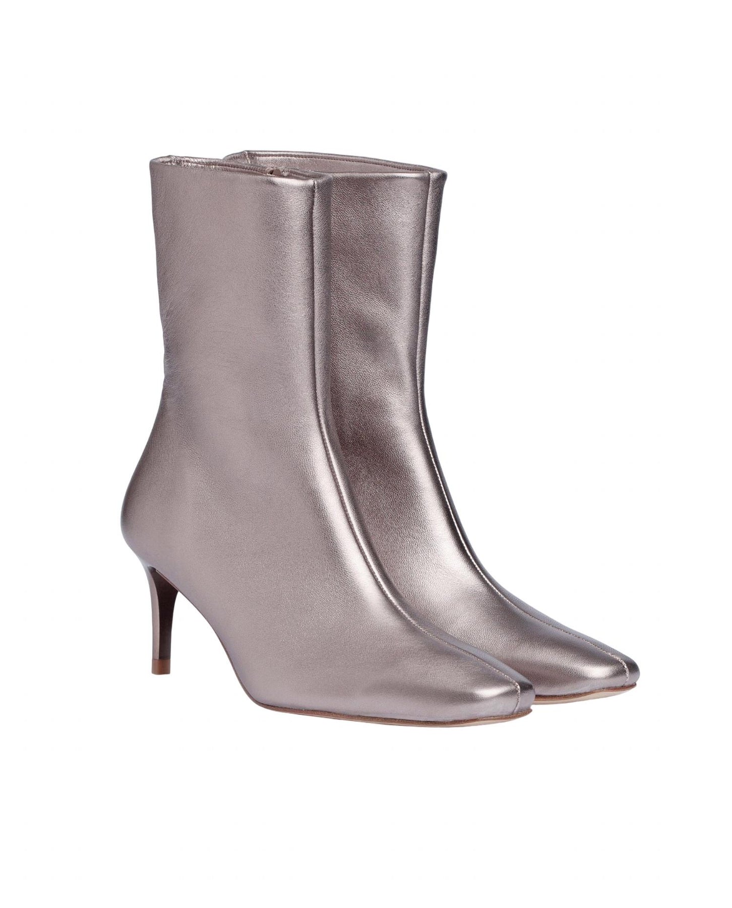Ileen Damen-Stilettos aus Nappaleder in Mink